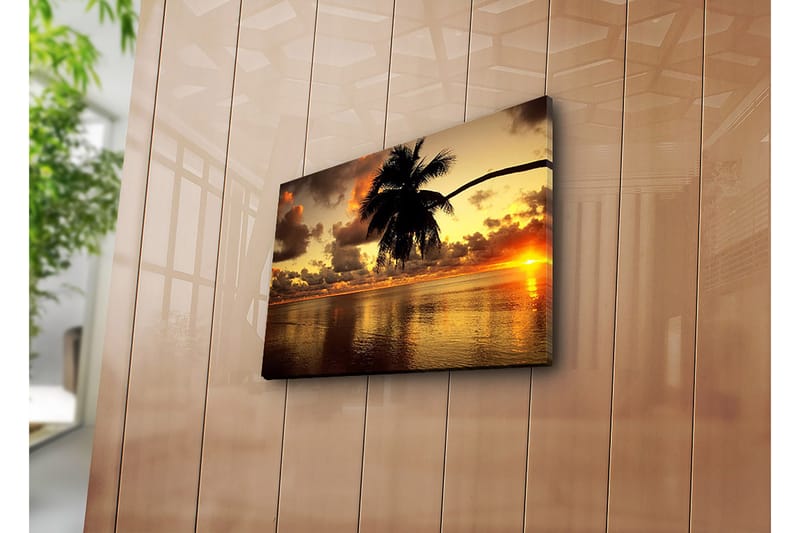 Dekorativ Canvasbilde 28x38 cm - Flerfarget - Interiør - Maleri & posters - Lerretsbilder