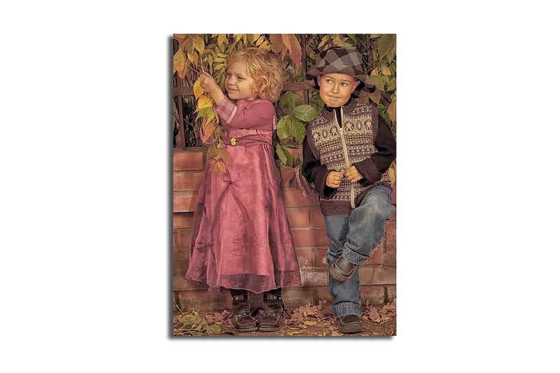 Dekorativ Canvasbilde 28x38 cm - Flerfarget - Interiør - Maleri & posters - Lerretsbilder