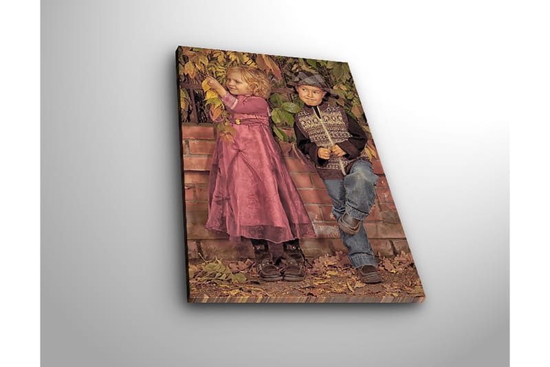 Dekorativ Canvasbilde 28x38 cm - Flerfarget - Interiør - Maleri & posters - Lerretsbilder