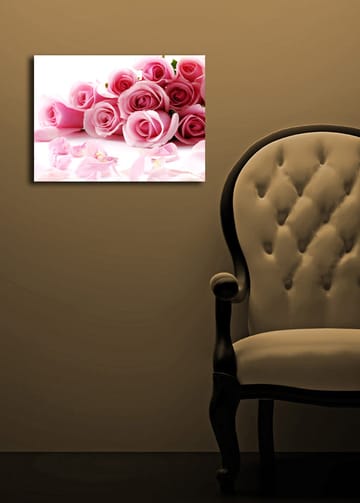 Dekorativ Canvasbilde 28x38 cm - Flerfarget - Interiør - Maleri & posters - Lerretsbilder