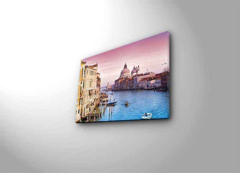 Dekorativ Canvasbilde 28x38 cm - Flerfarget - Interiør - Maleri & posters - Lerretsbilder