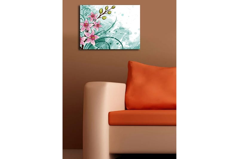 Dekorativ Canvasbilde 28x38 cm - Flerfarget - Interiør - Maleri & posters - Lerretsbilder