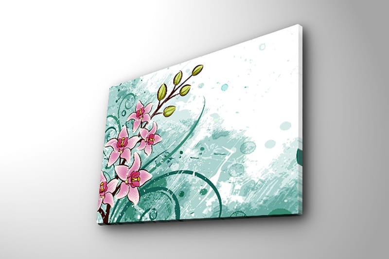 Dekorativ Canvasbilde 28x38 cm - Flerfarget - Interiør - Maleri & posters - Lerretsbilder