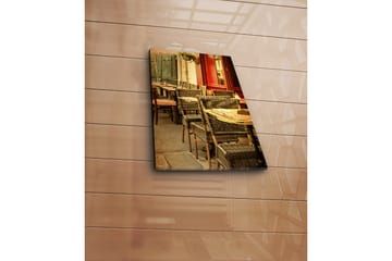 Dekorativ Canvasbilde 28x38 cm - Flerfarget - Interiør - Maleri & posters - Lerretsbilder