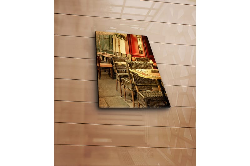 Dekorativ Canvasbilde 28x38 cm - Flerfarget - Interiør - Maleri & posters - Lerretsbilder