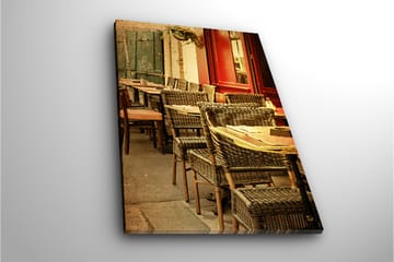 Dekorativ Canvasbilde 28x38 cm - Flerfarget - Interiør - Maleri & posters - Lerretsbilder
