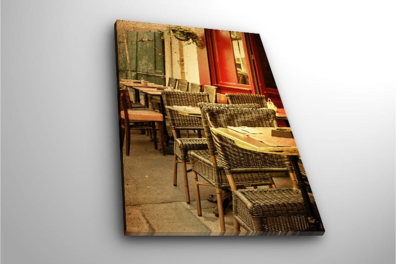 Dekorativ Canvasbilde 28x38 cm - Flerfarget - Interiør - Maleri & posters - Lerretsbilder
