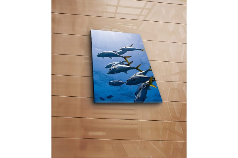 Dekorativ Canvasbilde 28x38 cm - Flerfarget - Interiør - Maleri & posters - Lerretsbilder
