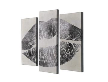 Dekorativ Canvasbilde 3-Deler 45x20 cm - Flerfarget - Interiør - Maleri & posters - Lerretsbilder