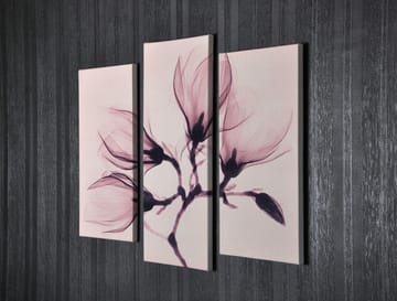 Dekorativ Canvasbilde 3-Deler 45x20 cm - Flerfarget - Interiør - Maleri & posters - Lerretsbilder