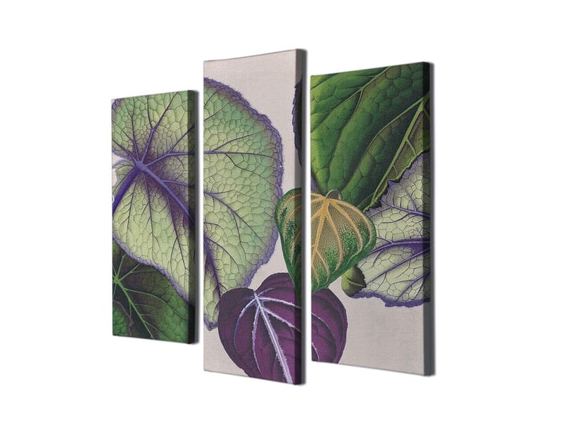 Dekorativ Canvasbilde 3-Deler 45x20 cm - Flerfarget - Interiør - Maleri & posters - Lerretsbilder