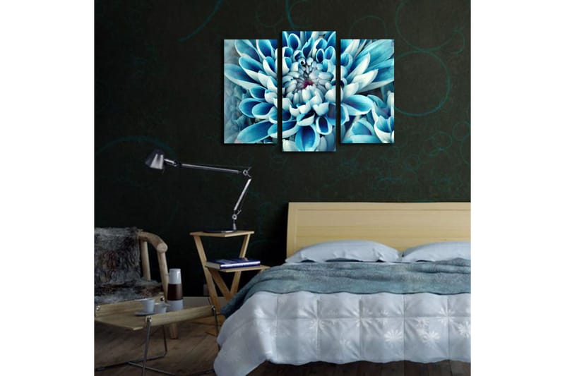 Dekorativ Canvasbilde 3-Deler 45x20 cm - Flerfarget - Interiør - Maleri & posters - Lerretsbilder