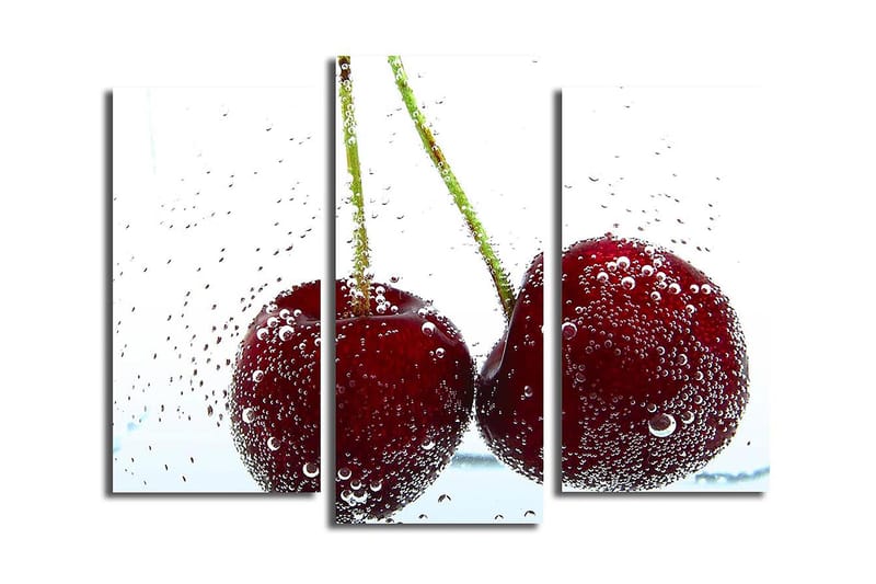 Dekorativ Canvasbilde 3-Deler 45x20 cm, Flerfarget