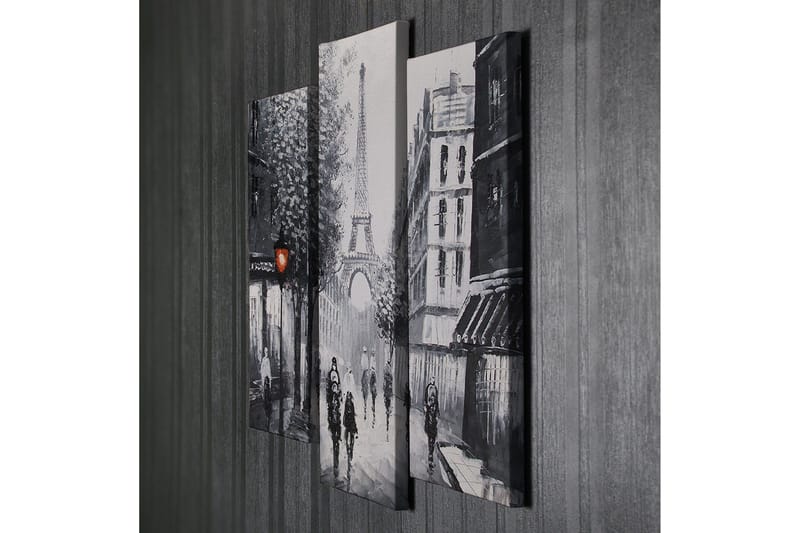 Dekorativ Canvasbilde 3 Deler - Flerfarget - Interiør - Maleri & posters - Lerretsbilder