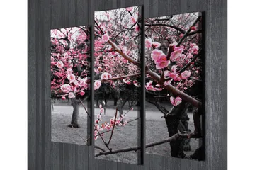 Dekorativ Canvasbilde 3 Deler - Flerfarget - Interiør - Maleri & posters - Lerretsbilder