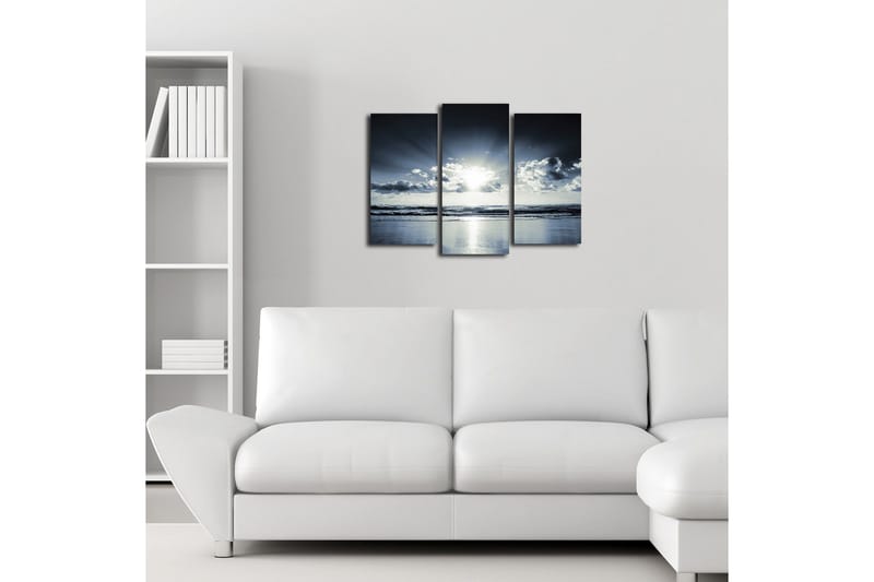 Dekorativ Canvasbilde 3 Deler - Flerfarget - Interiør - Maleri & posters - Lerretsbilder