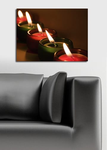Dekorativ Canvasbilde 30x40 cm - Flerfarget - Interiør - Maleri & posters - Lerretsbilder