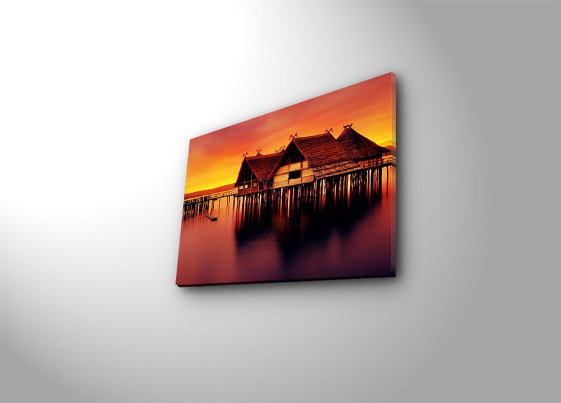 Dekorativ Canvasbilde 30x40 cm - Flerfarget - Interiør - Maleri & posters - Lerretsbilder