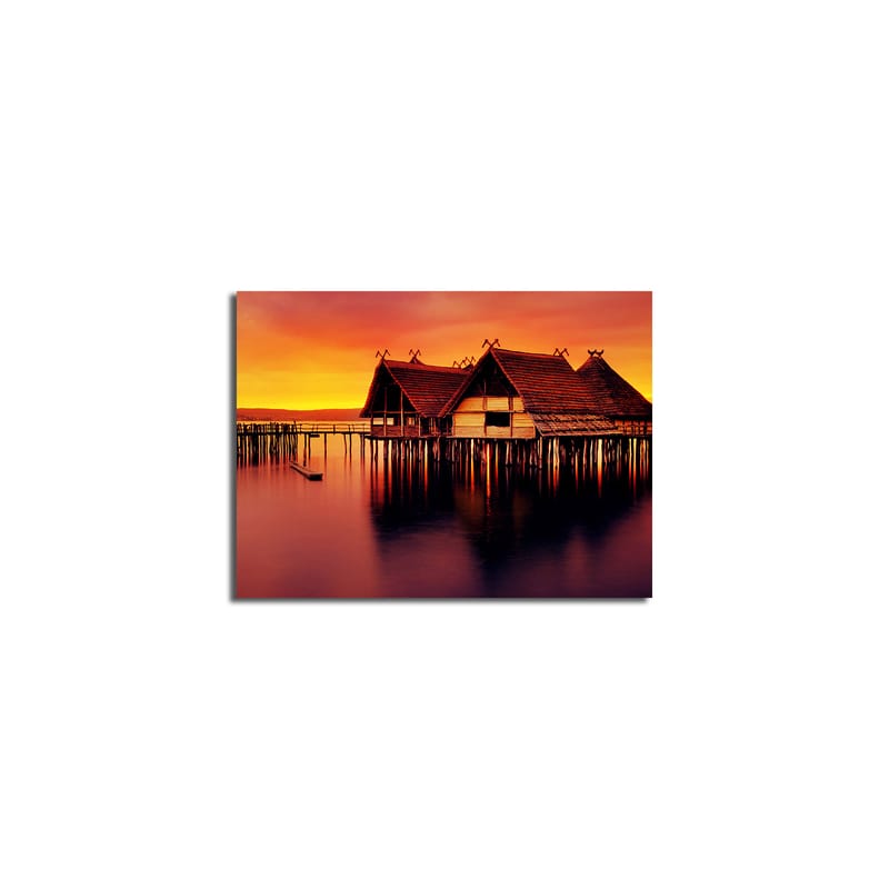 Dekorativ Canvasbilde 30x40 cm - Flerfarget - Interiør - Maleri & posters - Lerretsbilder