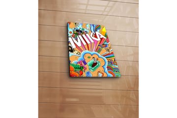 Dekorativ Canvasbilde 30x40 cm - Flerfarget - Interiør - Maleri & posters - Lerretsbilder