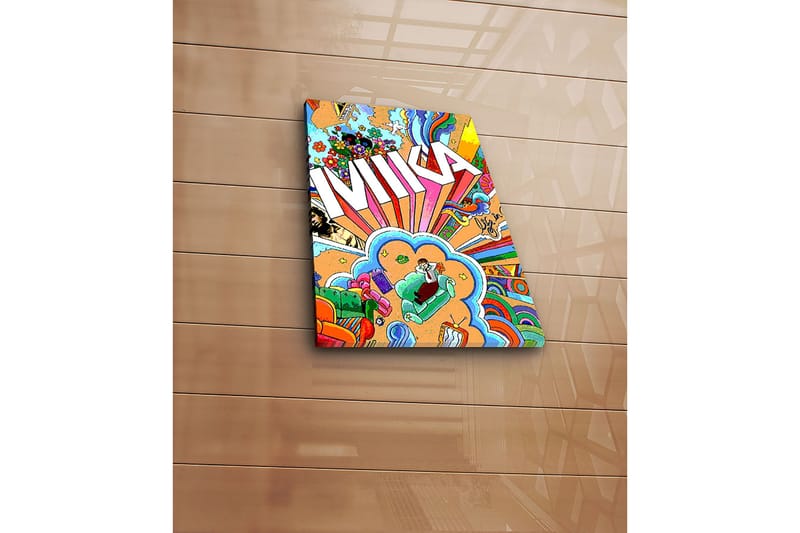 Dekorativ Canvasbilde 30x40 cm - Flerfarget - Interiør - Maleri & posters - Lerretsbilder