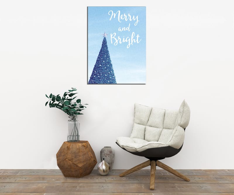 Dekorativ Canvasbilde 30x40 cm - Flerfarget - Interiør - Maleri & posters - Lerretsbilder