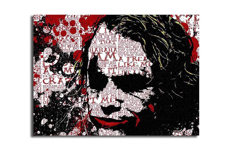 Dekorativ Canvasbilde 30x40 cm - Flerfarget - Interiør - Maleri & posters - Lerretsbilder