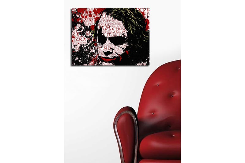 Dekorativ Canvasbilde 30x40 cm - Flerfarget - Interiør - Maleri & posters - Lerretsbilder