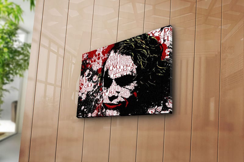 Dekorativ Canvasbilde 30x40 cm - Flerfarget - Interiør - Maleri & posters - Lerretsbilder