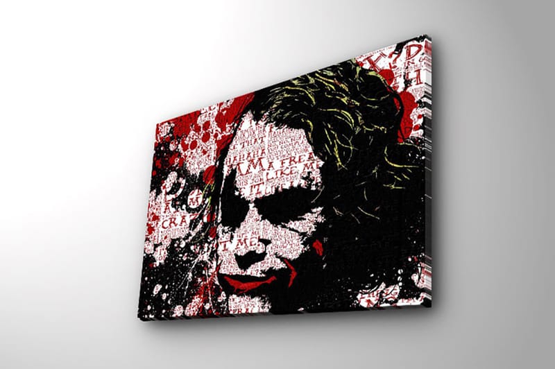 Dekorativ Canvasbilde 30x40 cm - Flerfarget - Interiør - Maleri & posters - Lerretsbilder
