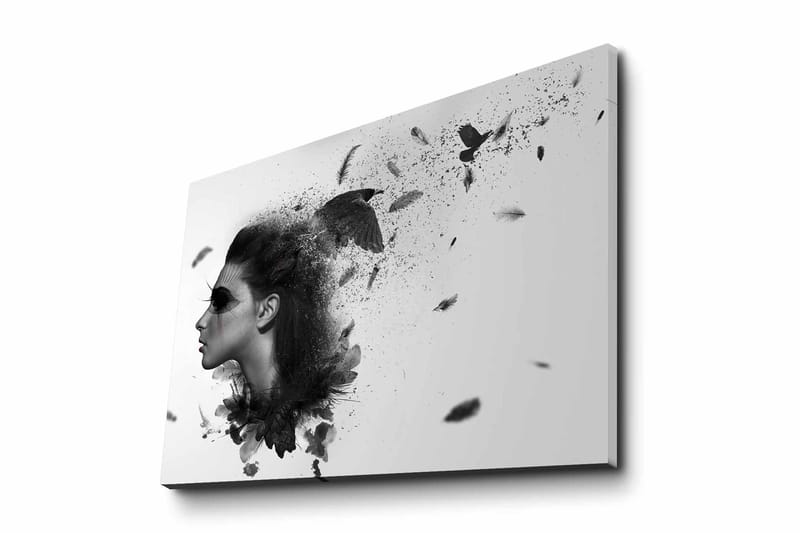 Dekorativ Canvasbilde 30x40 cm - Flerfarget - Interiør - Maleri & posters - Lerretsbilder