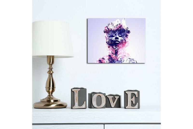 Dekorativ Canvasbilde 30x40 cm - Flerfarget - Interiør - Maleri & posters - Lerretsbilder