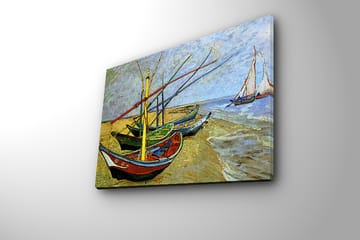 Dekorativ Canvasbilde 30x40 cm - Flerfarget - Interiør - Maleri & posters - Lerretsbilder
