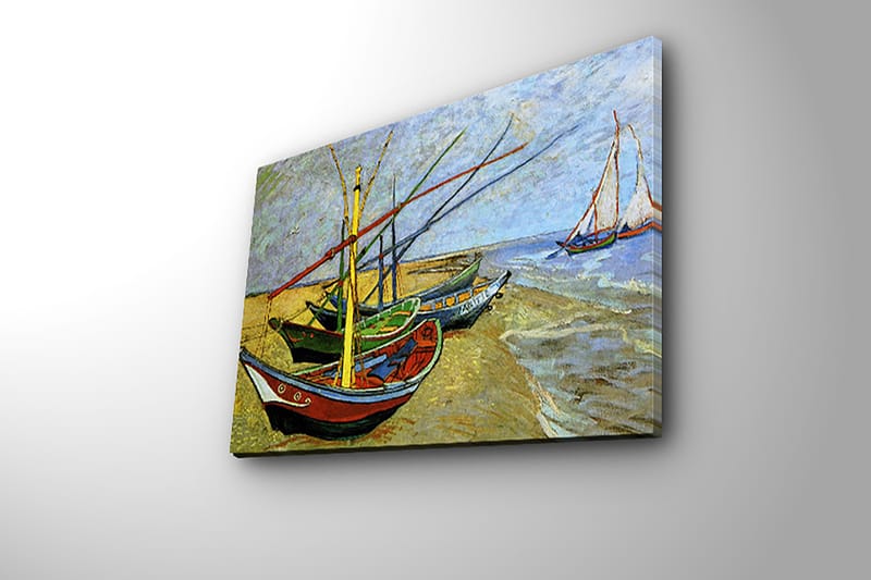Dekorativ Canvasbilde 30x40 cm - Flerfarget - Interiør - Maleri & posters - Lerretsbilder
