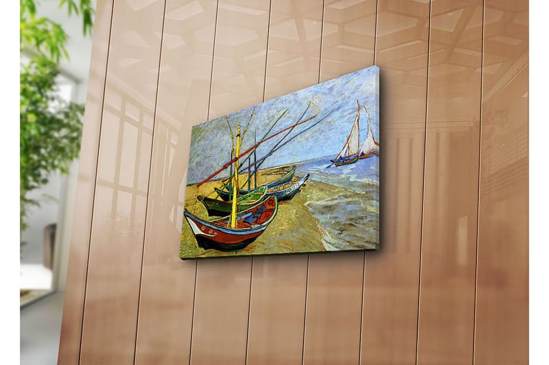 Dekorativ Canvasbilde 30x40 cm - Flerfarget - Interiør - Maleri & posters - Lerretsbilder