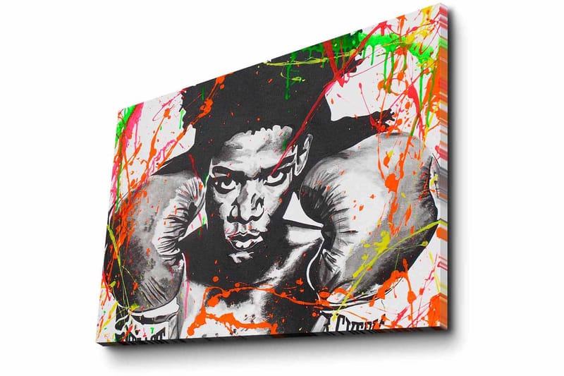 Dekorativ Canvasbilde 30x40 cm - Flerfarget - Interiør - Maleri & posters - Lerretsbilder