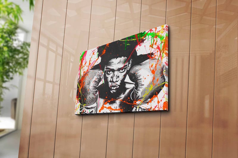 Dekorativ Canvasbilde 30x40 cm - Flerfarget - Interiør - Maleri & posters - Lerretsbilder
