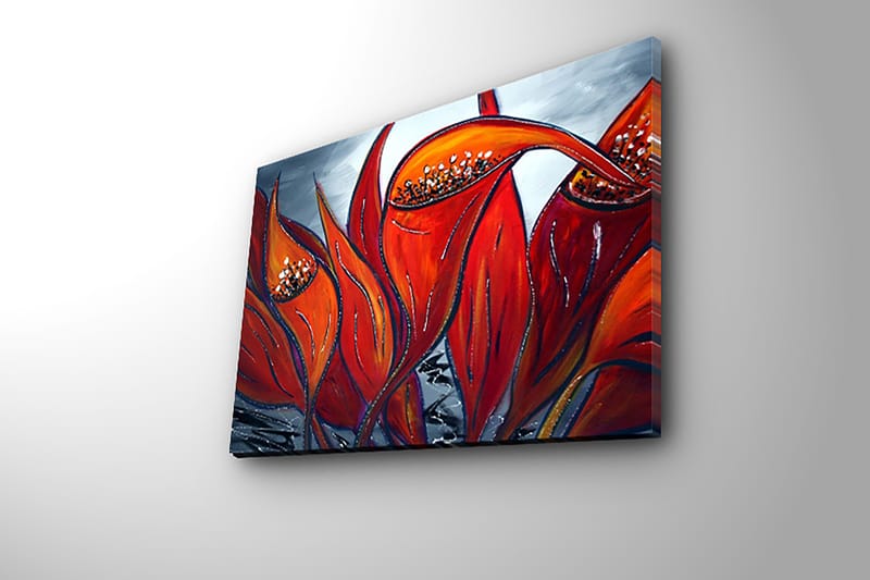 Dekorativ Canvasbilde 30x40 cm - Flerfarget - Interiør - Maleri & posters - Lerretsbilder