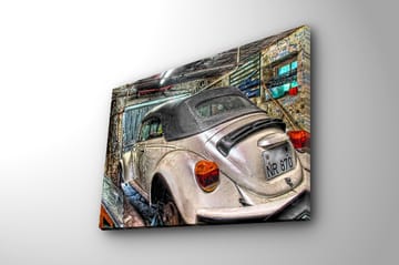 Dekorativ Canvasbilde 30x40 cm - Flerfarget - Interiør - Maleri & posters - Lerretsbilder