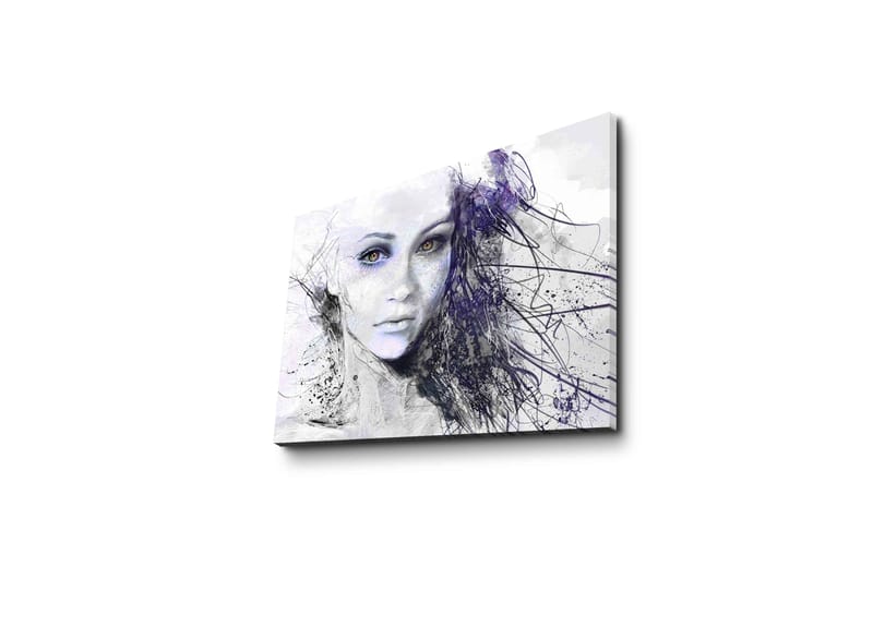Dekorativ Canvasbilde 30x40 cm - Flerfarget - Interiør - Maleri & posters - Lerretsbilder