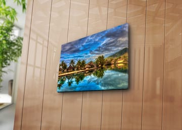 Dekorativ Canvasbilde 30x40 cm - Flerfarget - Interiør - Maleri & posters - Lerretsbilder