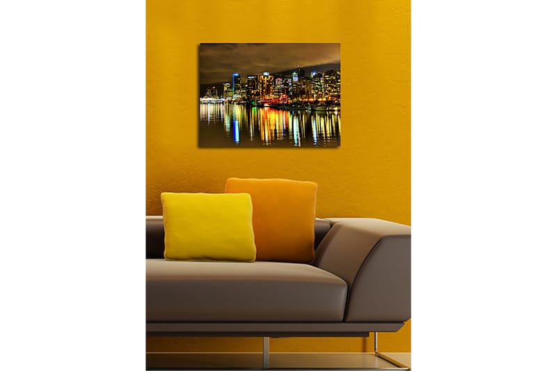 Dekorativ Canvasbilde 30x40 cm - Flerfarget - Interiør - Maleri & posters - Lerretsbilder
