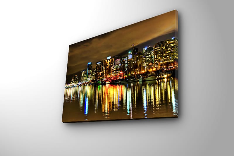 Dekorativ Canvasbilde 30x40 cm - Flerfarget - Interiør - Maleri & posters - Lerretsbilder