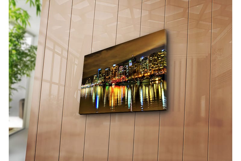 Dekorativ Canvasbilde 30x40 cm - Flerfarget - Interiør - Maleri & posters - Lerretsbilder