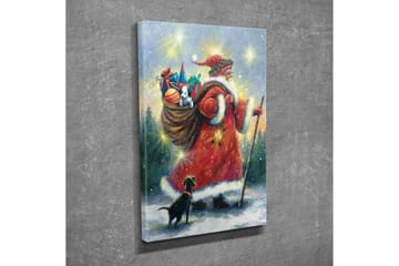 Dekorativ Canvasbilde 30x40 cm - Flerfarget - Interiør - Maleri & posters - Lerretsbilder