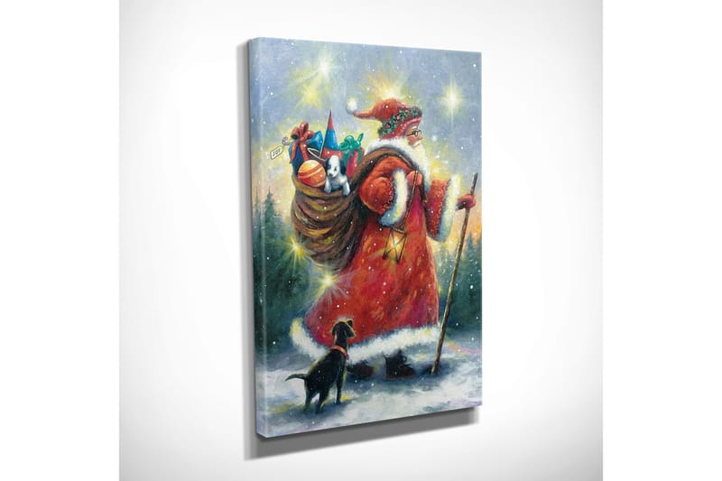 Dekorativ Canvasbilde 30x40 cm - Flerfarget - Interiør - Maleri & posters - Lerretsbilder