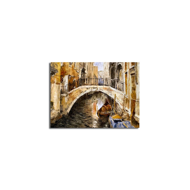 Dekorativ Canvasbilde 30x40 cm - Flerfarget - Interiør - Maleri & posters - Lerretsbilder