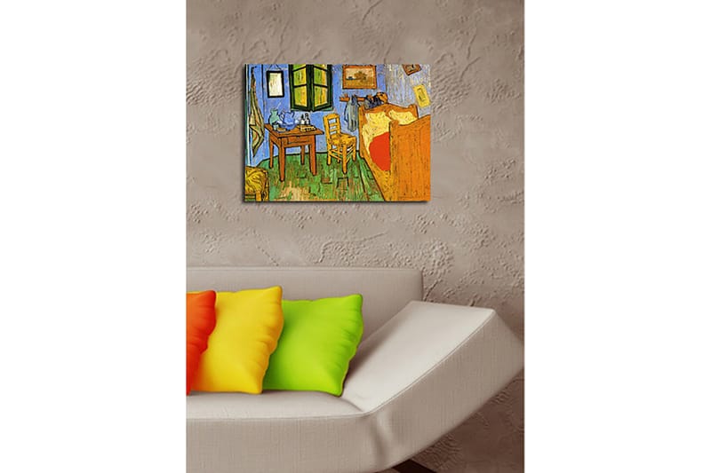 Dekorativ Canvasbilde 30x40 cm - Flerfarget - Interiør - Maleri & posters - Lerretsbilder