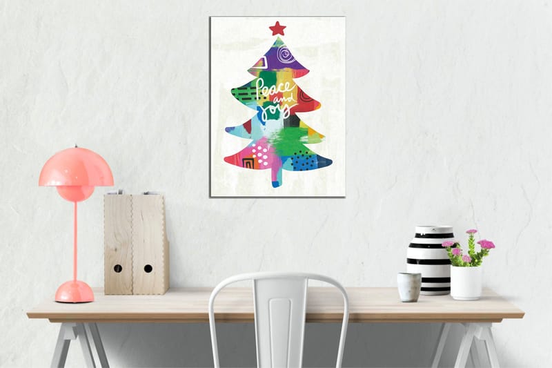 Dekorativ Canvasbilde 30x40 cm - Flerfarget - Interiør - Maleri & posters - Lerretsbilder