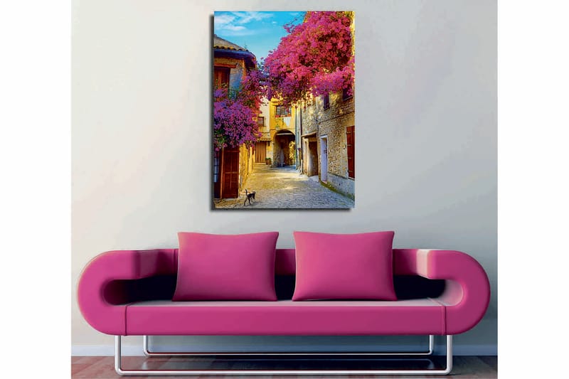 Dekorativ Canvasbilde 30x40 cm - Flerfarget - Interiør - Maleri & posters - Lerretsbilder